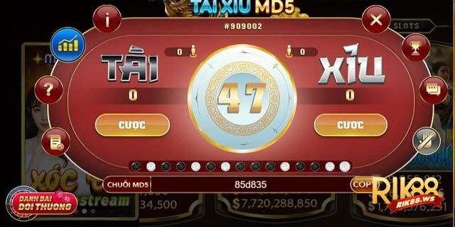 Quy tắc chơi tài xỉu MD5 cực đơn giản